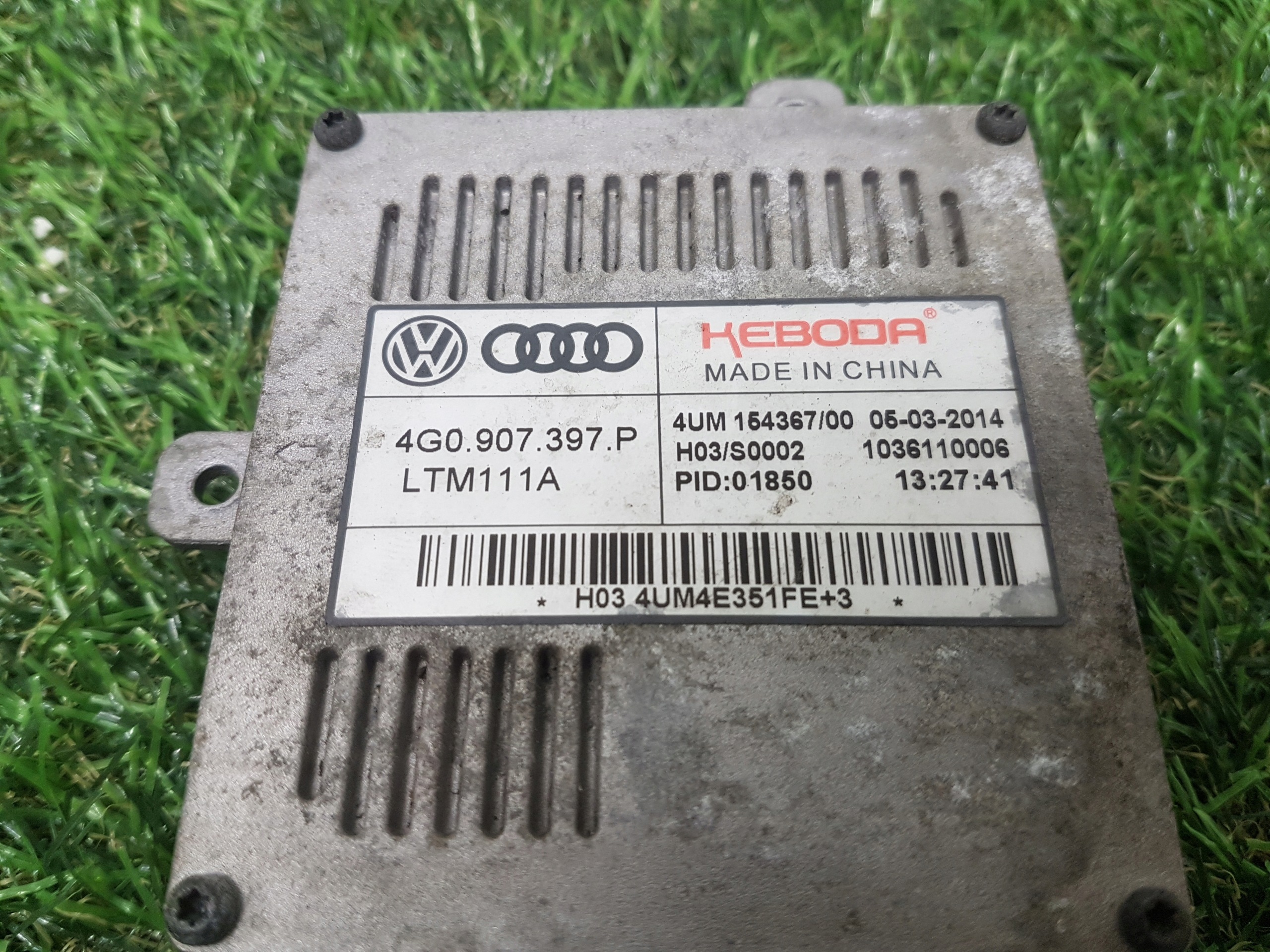 control unit AUDI A6-C7 4G0907397P