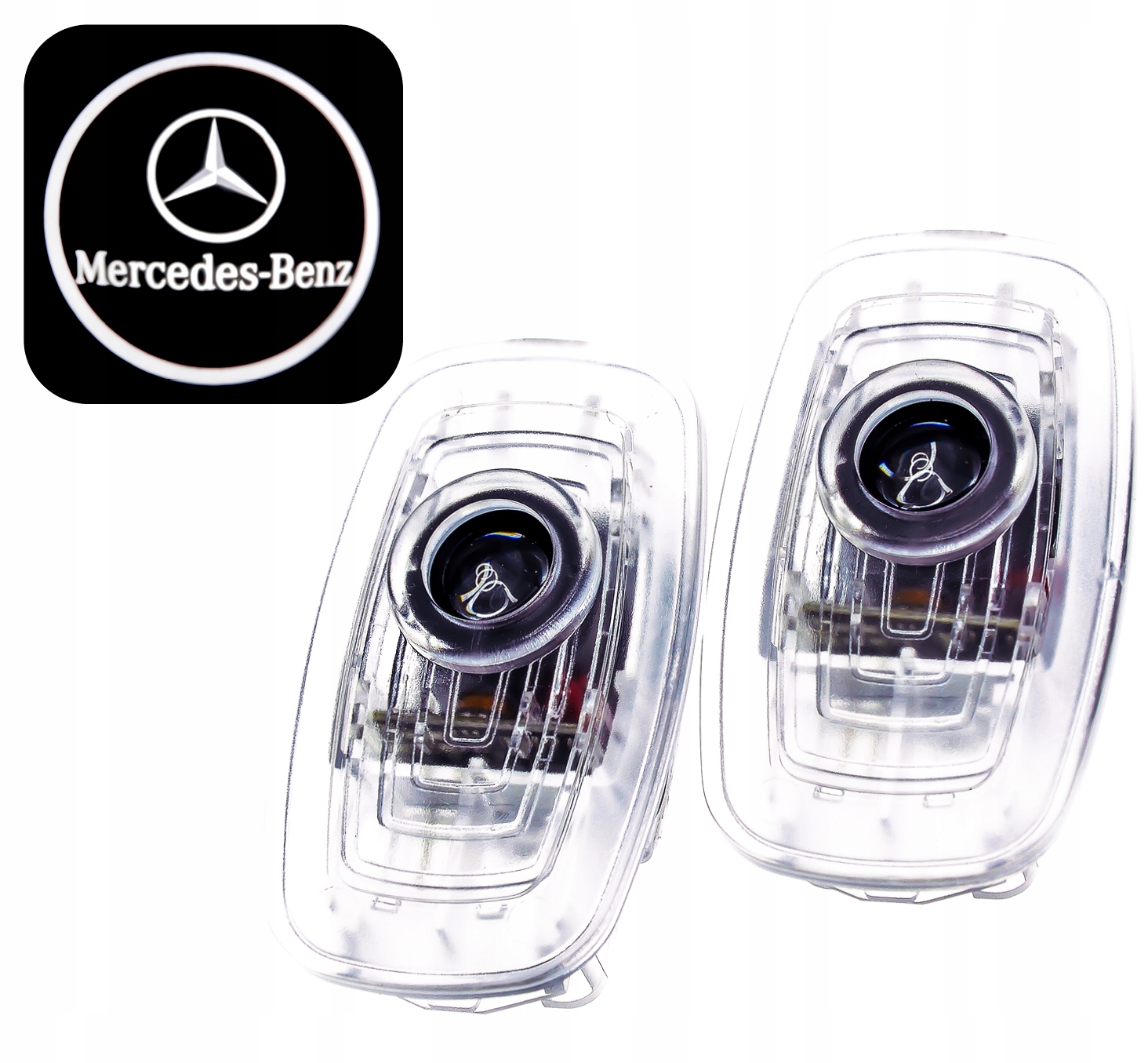 Hologramy Led Logo Mercedes-Benz Cla W118 Cls W257 Cle W236 Sl R232 S Coupe