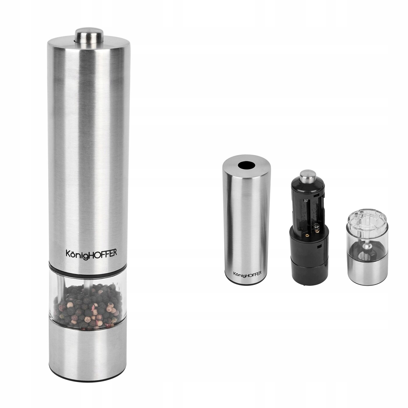 

Elektryczny Młynek do Pieprzu i Soli podświetla