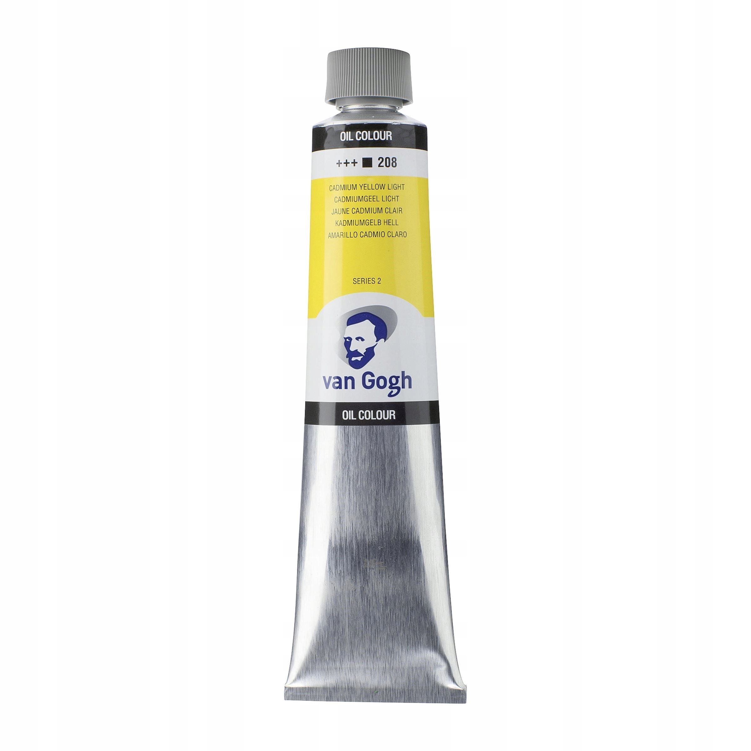 Barva Talens Van Gogh 208 Cadmium Yellow Light 200 ml