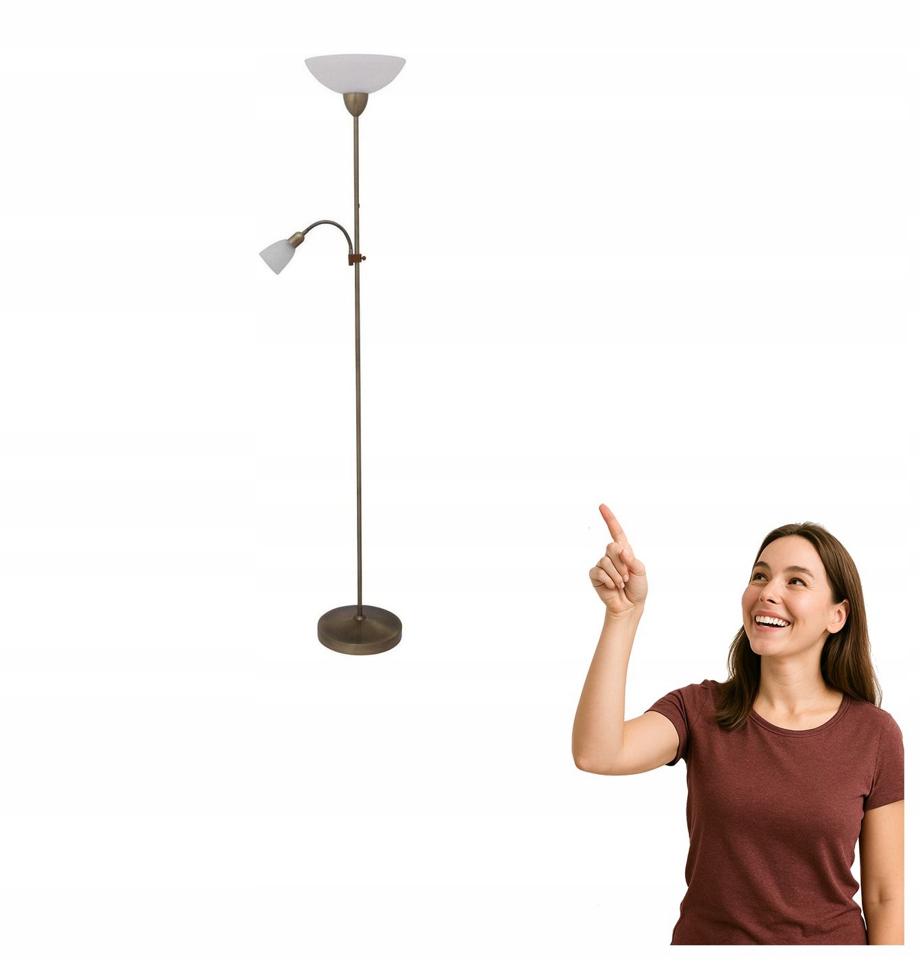 Podlahová lampa Pearl Classic 4019 Rabalux