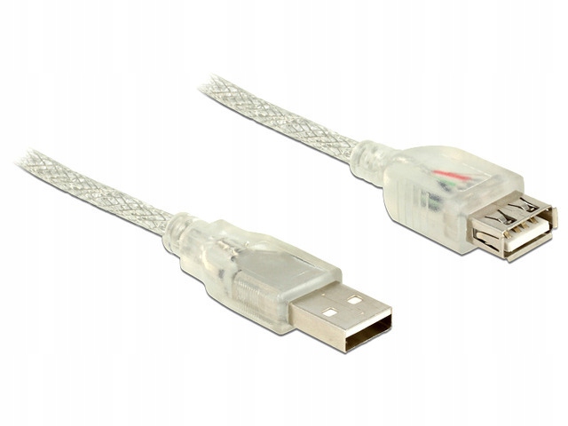 DELOCK PRZEDŁUŻACZ USB-A M/F 2.0 FERRYT 3M