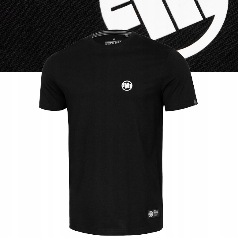 Męska Koszulka Pitbull Small Logo Małe Klasyk