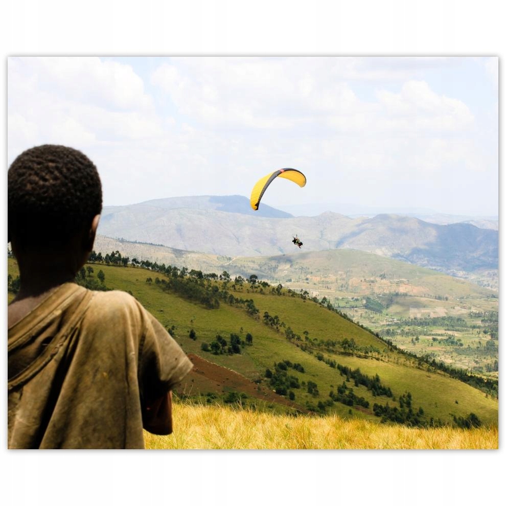 

Plakat 50x40 Loty spadochronowe