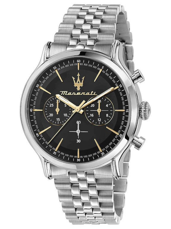 Zegarek Męski na srebrnej bransolecie Maserati -epoca zs029a Premium oryg.