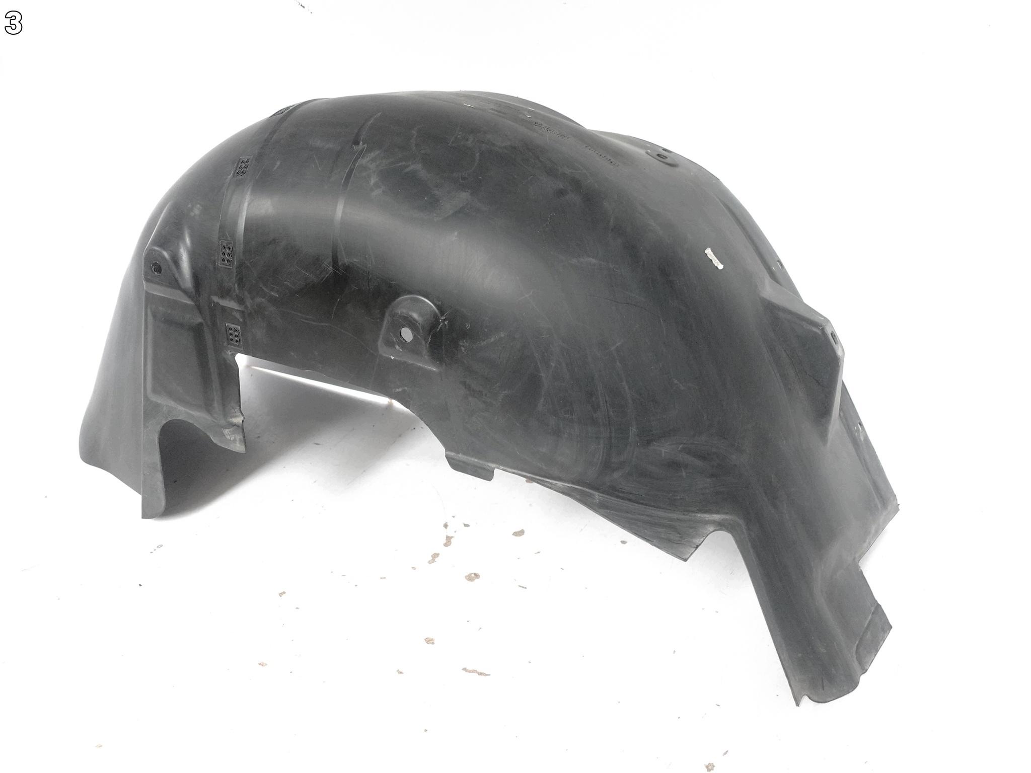 MERCEDES G-class W463 LIFT MOPF 18-24 mudguard side WNEKI wheels rear part left