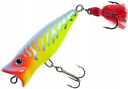 Wobler Jaxon Popper Chlup 7 cm kolor Ma