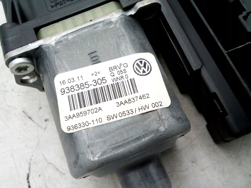 VW Passat B7 module mini motor windows right front 3C0959792C