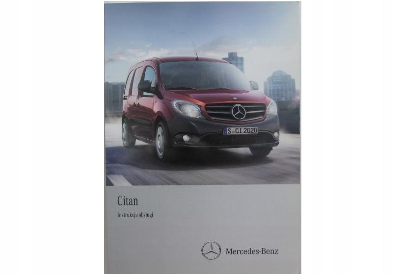 Mercedes CITAN польская книга по обслуживанию Citan W415