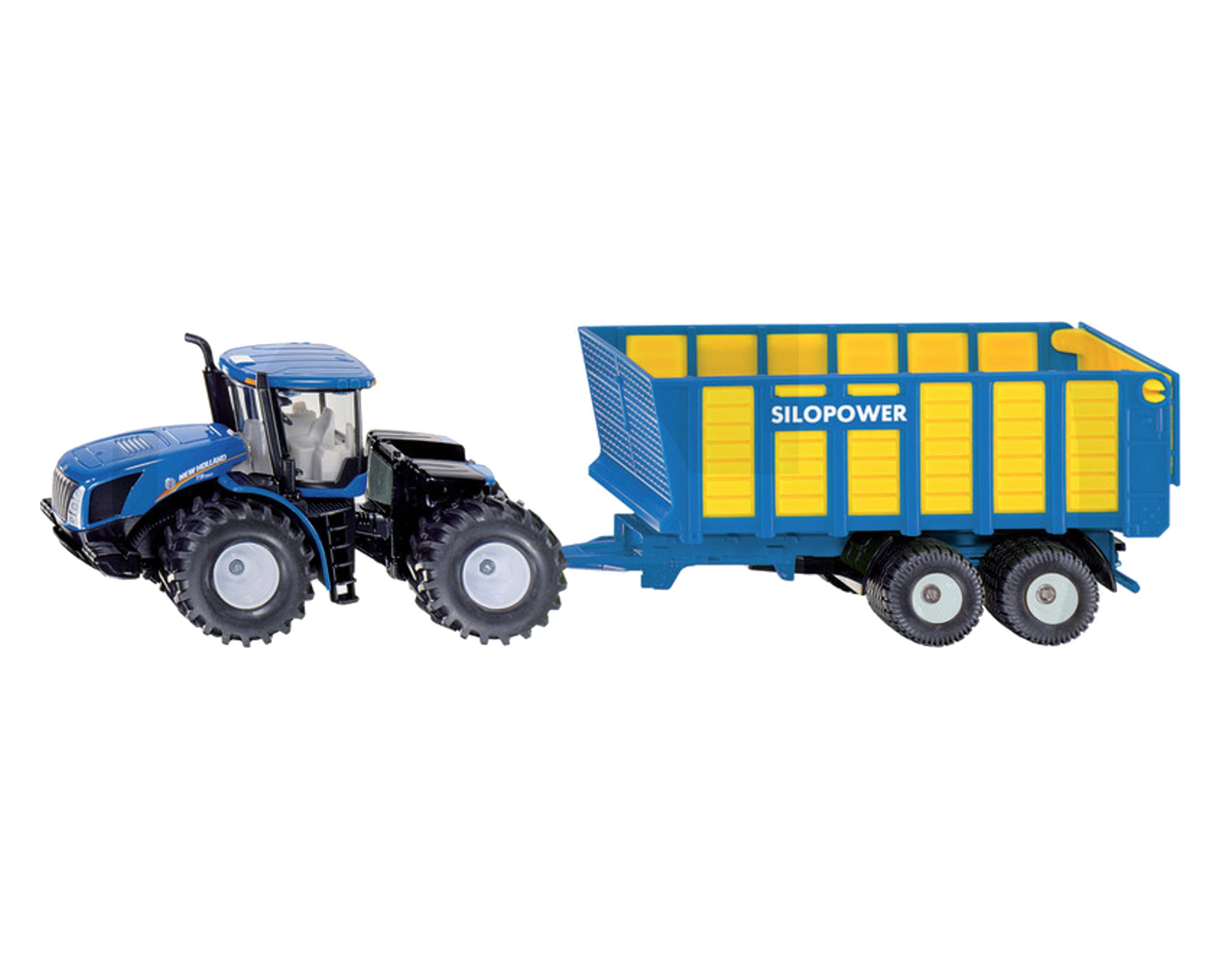 

Siku 1947 Traktor New Holland T9.560 z przyczepą