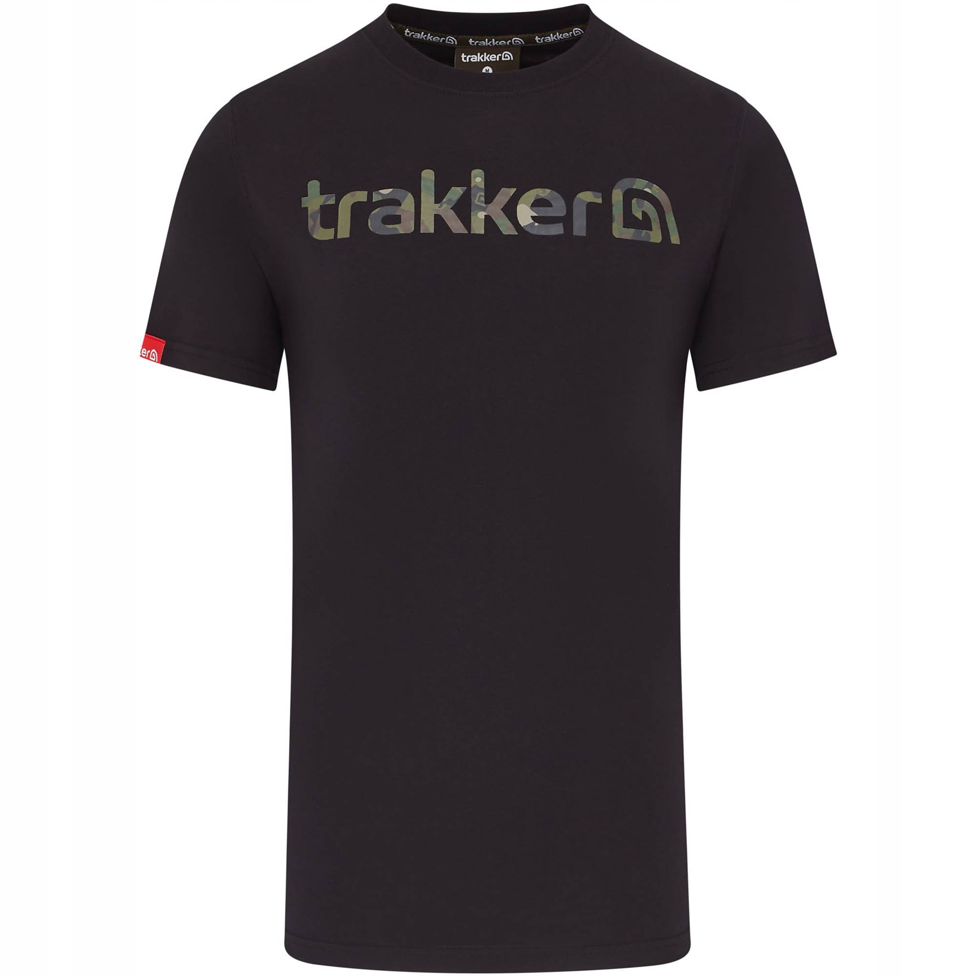 Koszulka Trakker Cr Logo T Shirt Black Camo XXL
