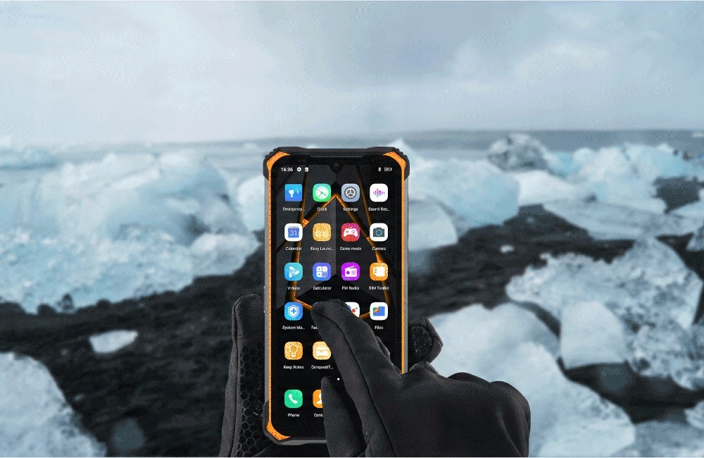 Помаранчевий смартфон DOOGEE S86 Pro 8-128GB операційна система Android