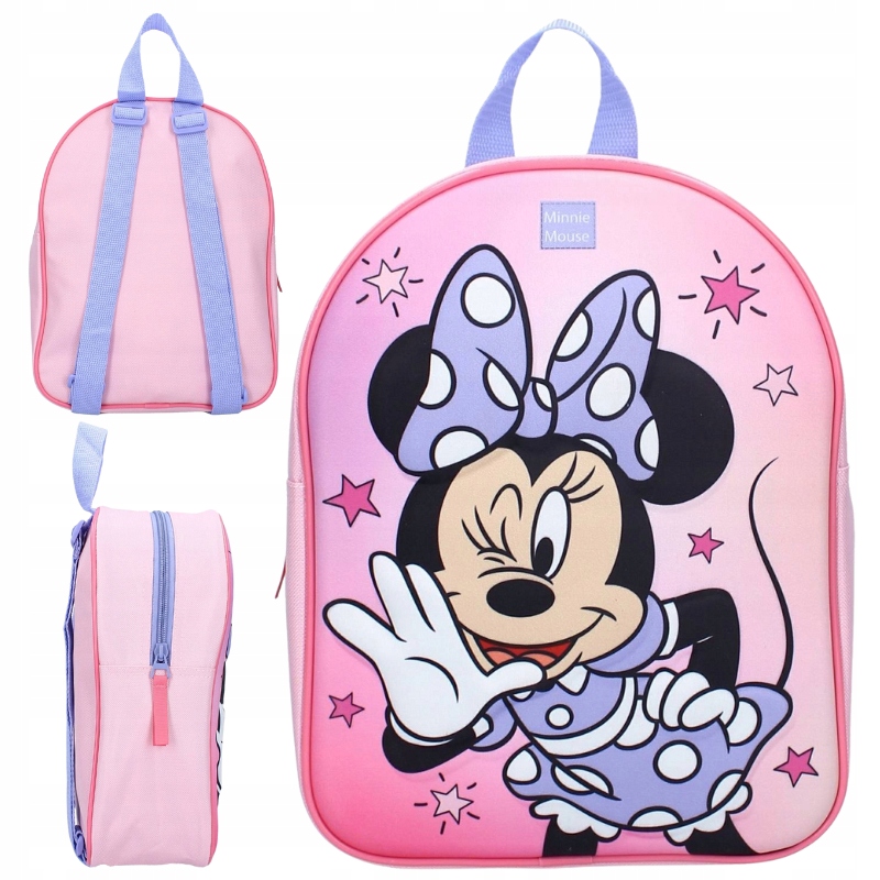 VADOBAG MALÝ PREDŠKOLSKÝ BATOH PRE DETI MYŠKA MINNIE MOUSE POTLAČ 3D