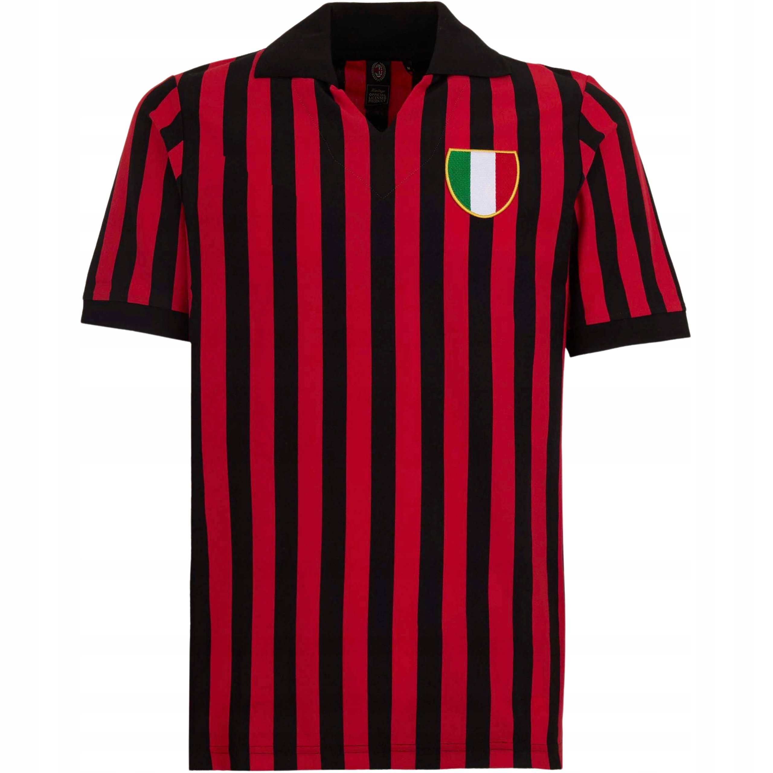 Ac Milan Koszulka Piłkarska Retro Bawełniana Copa 1962/63 Domowa Acm M