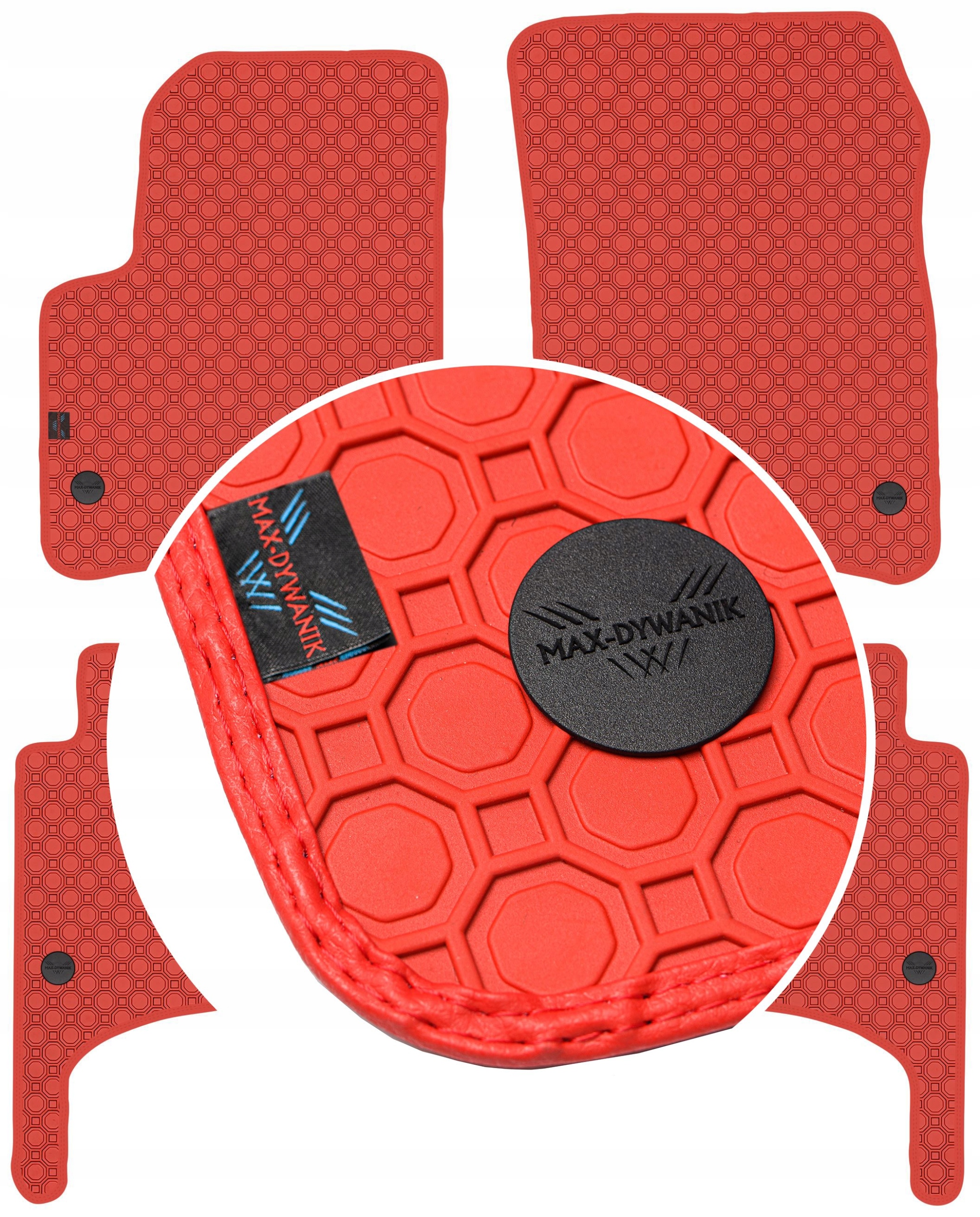 Vw Touareg I 2002-2010 Koberce Červené