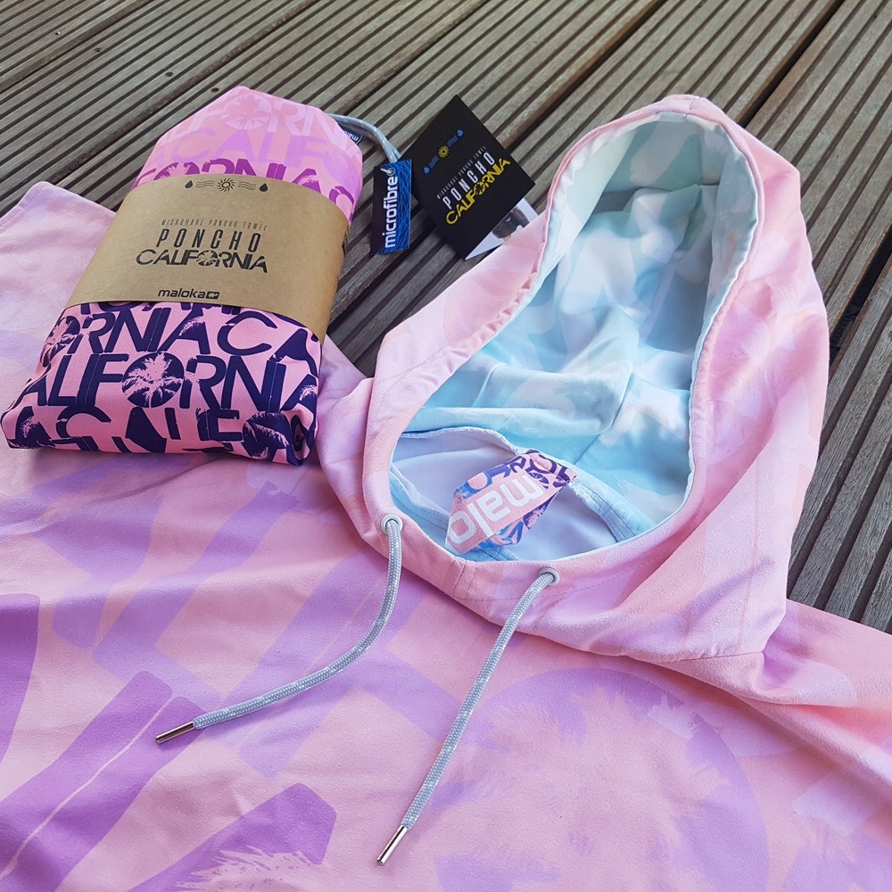 Szlafrok z kapturem szybkoschnący ręcznik na plażę Marka Malokee