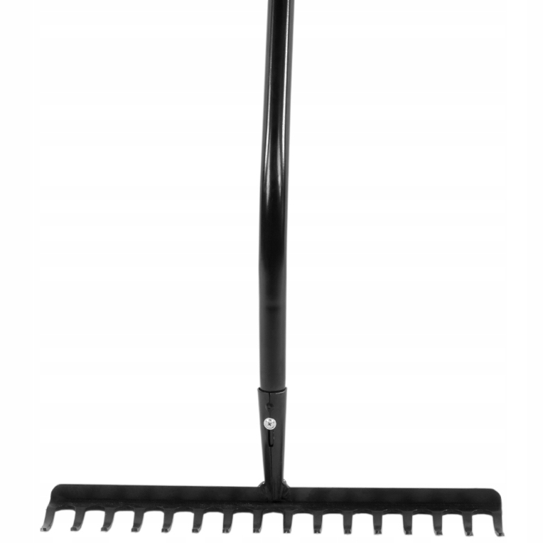 GRABIE OGRODOWE METALOWE 150 cm 16 ZĘBÓW SZEROKIE 42cm MOCNE SOLIDNE GRABKI Szerokość głowicy 41 cm