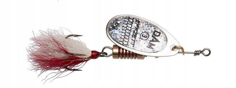 Obrotówka Effzett Standard Dressed Spinner #3 Reflex Silver
