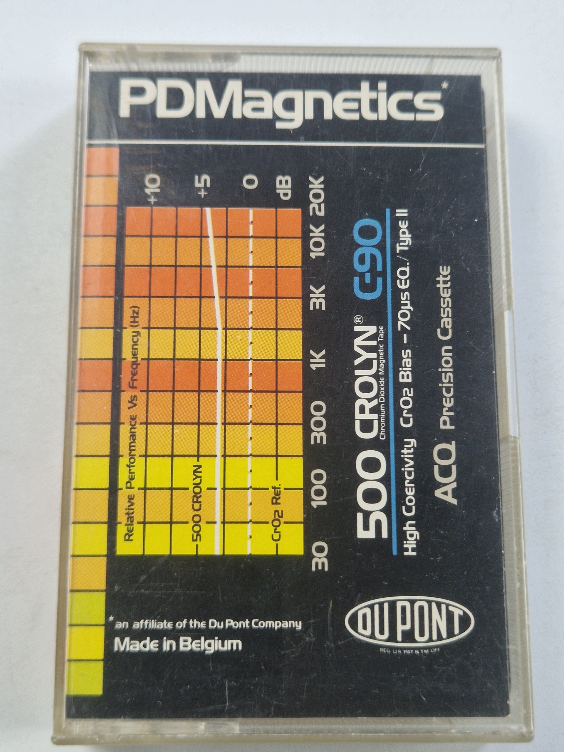 Kaseta magnetofonowa PDM PDMAGNETICS 500 CROLYN C-90
