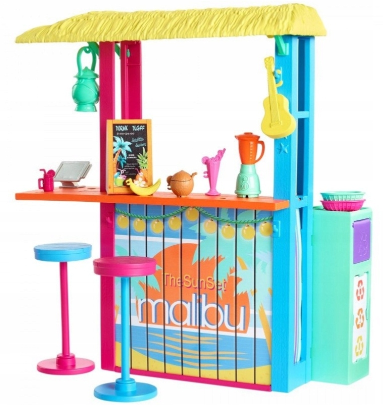 

Barbie Loves the Ocean Plażowy bar Zestaw GYG23