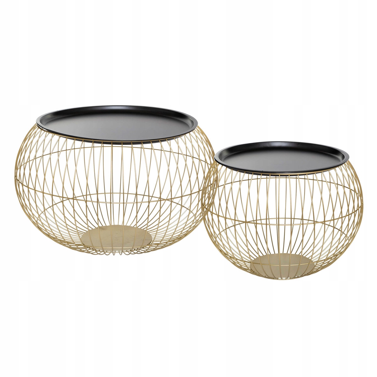 Konferenčný Stolík okrúhly Kovový Alya 2 kusy