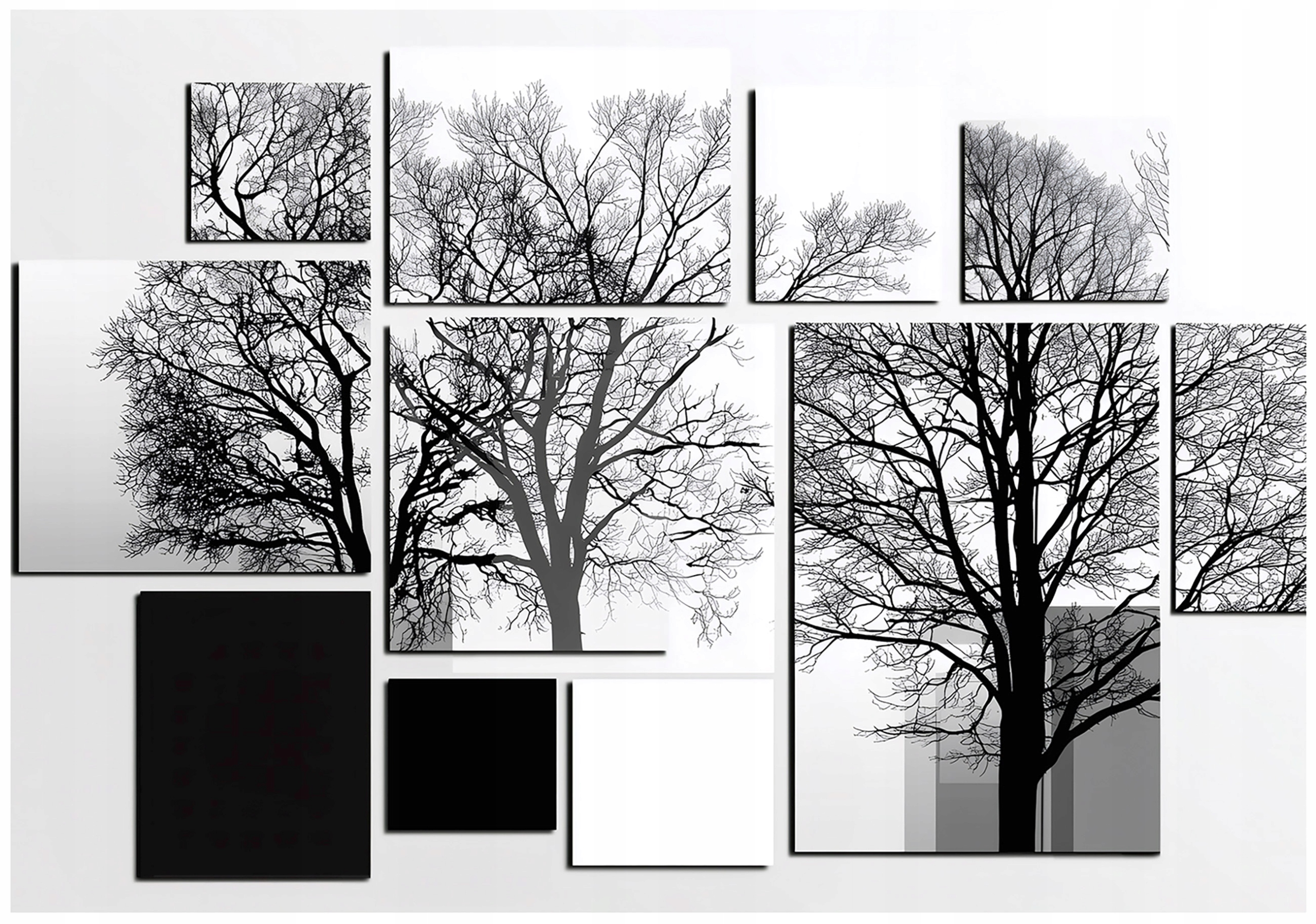 Fototapeta Stromy 3D Abstrakce Šedý Les Na Zeď Ložnice Obývací Pokoj 250x175