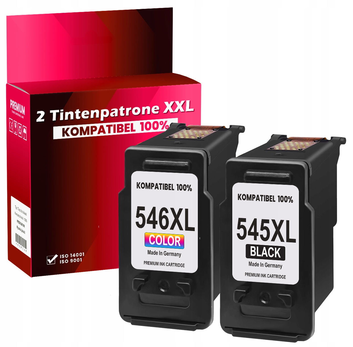 2x Tusz 545 +546 do Canon TS3150 TS3450 MG2550s XL