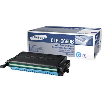 Originální toner Samsung CLP-C660B H-Yield Cyan