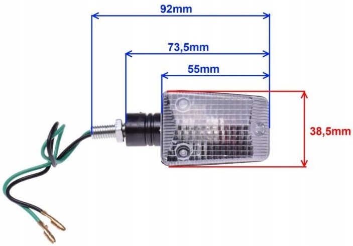 KIERUNKOWSKAZ BIAŁY M8 Quad Boxer CVT 150/200cc Producent bez marki