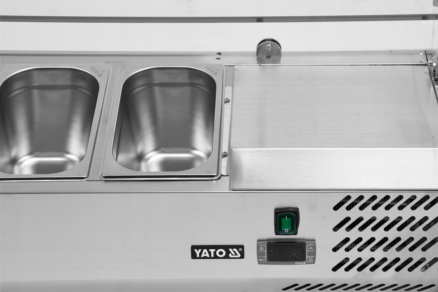 WITRYNA NADSTAWA CHŁODNICZA INOX 5 x GN 1/4 OSŁONA Marka Yato