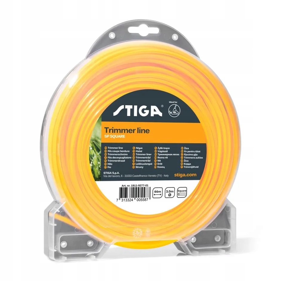 

Żyłka tnąca Stiga SP66 kwadrat 3,0 mm x 44 m