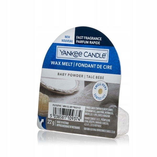 

Baby Powder Yankee Candle nowy wosk zapachowy