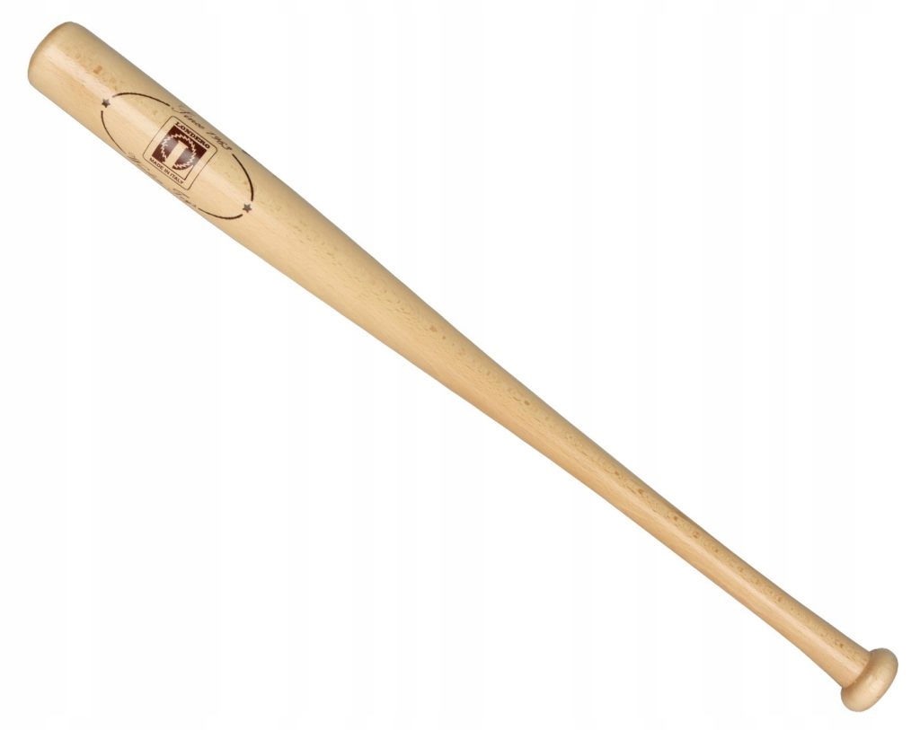 Лакированная деревянная бейсбольная бита 75см Londero