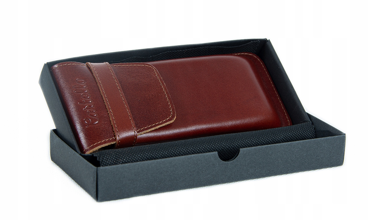 

Skórzany duży Piórnik etui Cartello BO4-14