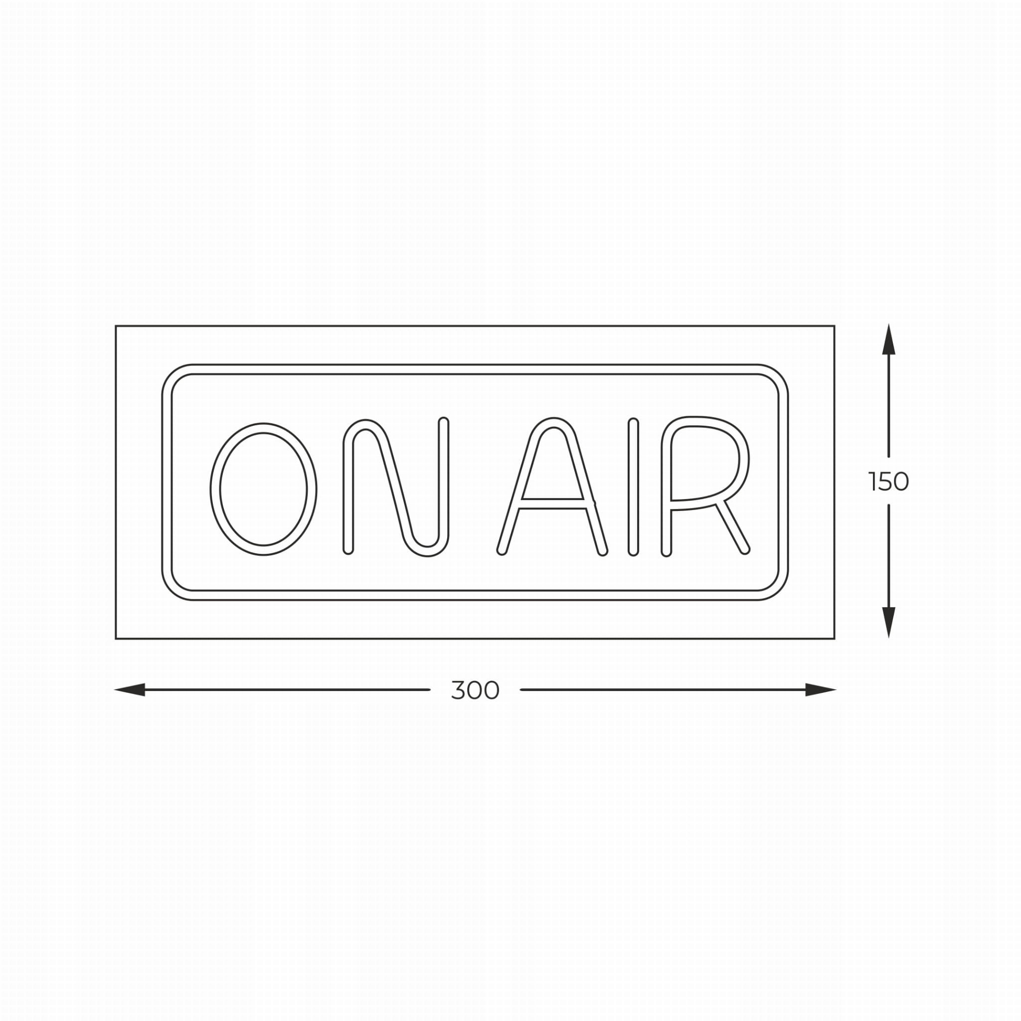 Kinkiet neonowy ścienny NEON ON AIR LED - FM-NLB39 Zuma Line Marka Zuma Line