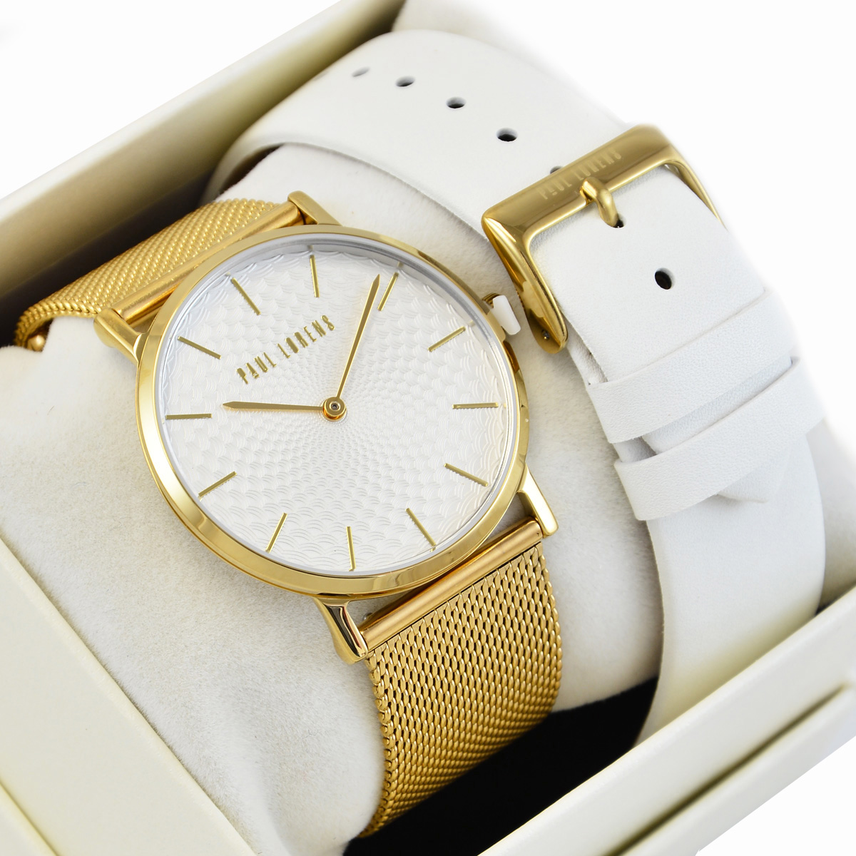 Dámské hodinky Paul Lorens Sefira Set Se Dvěma Řemínky