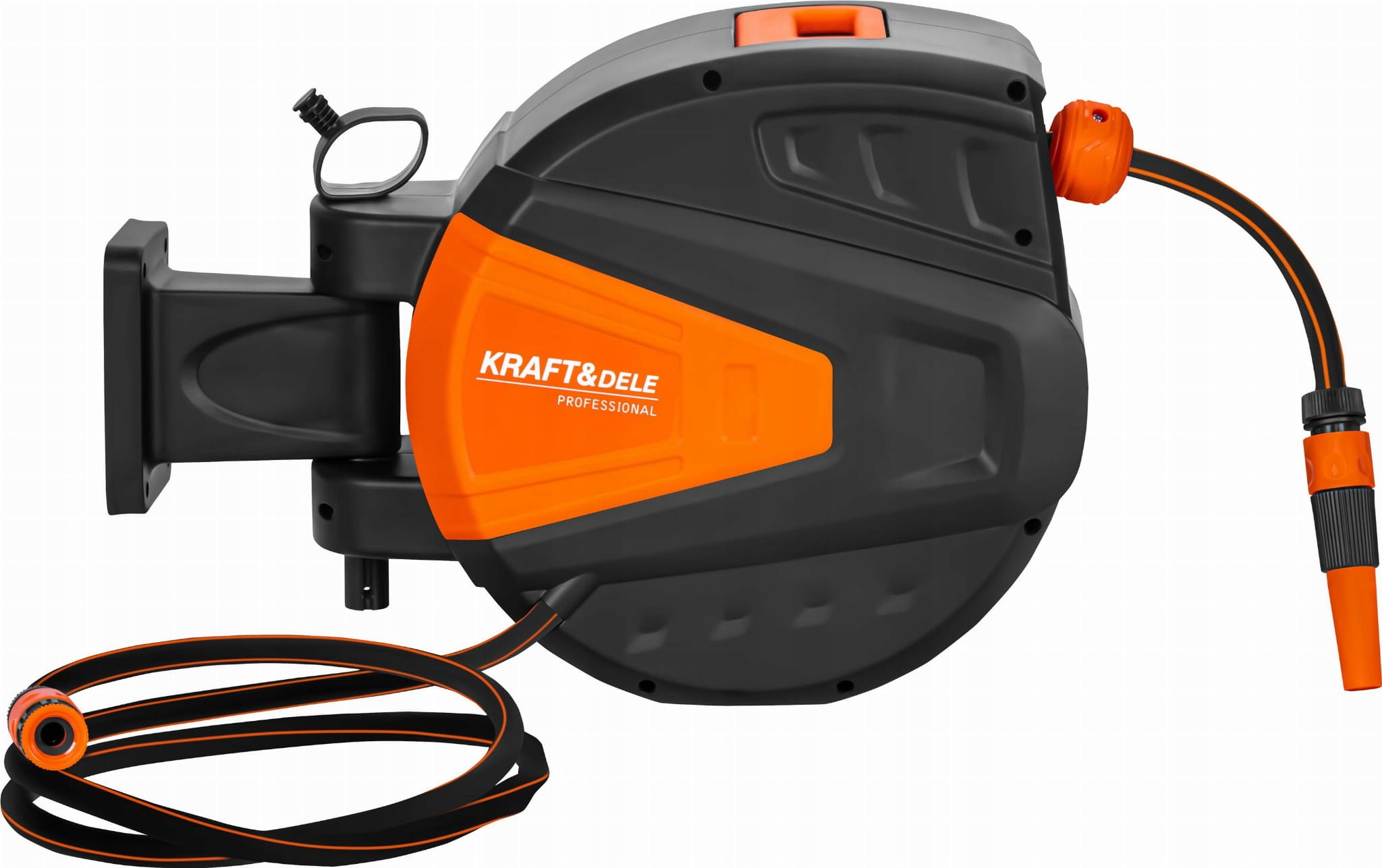 Automatyczny Wąż Ogrodowy Bęben Zwijany 25M+2M 1/2" (11x15 mm) Pvc Solidny