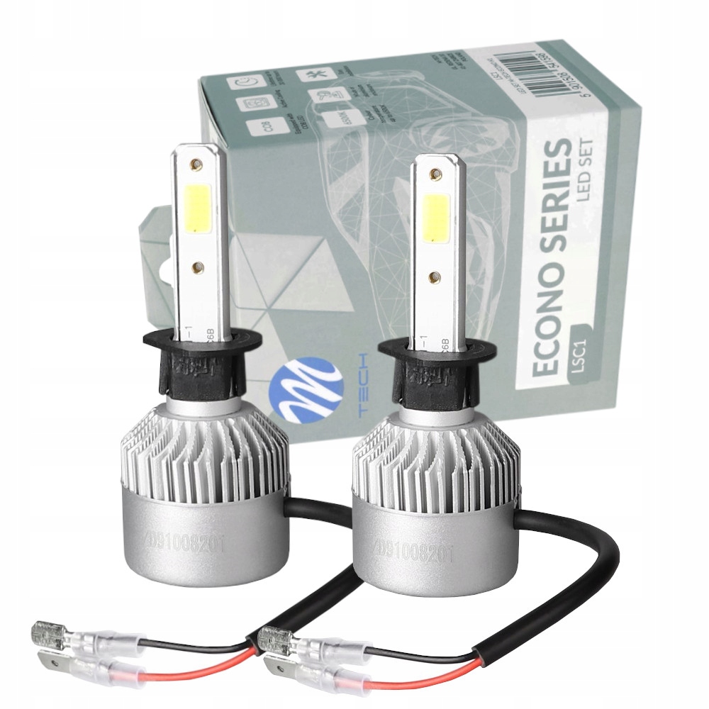 

H1 Żarówka Led Retrofit Zestaw 6500K 80W Canbus