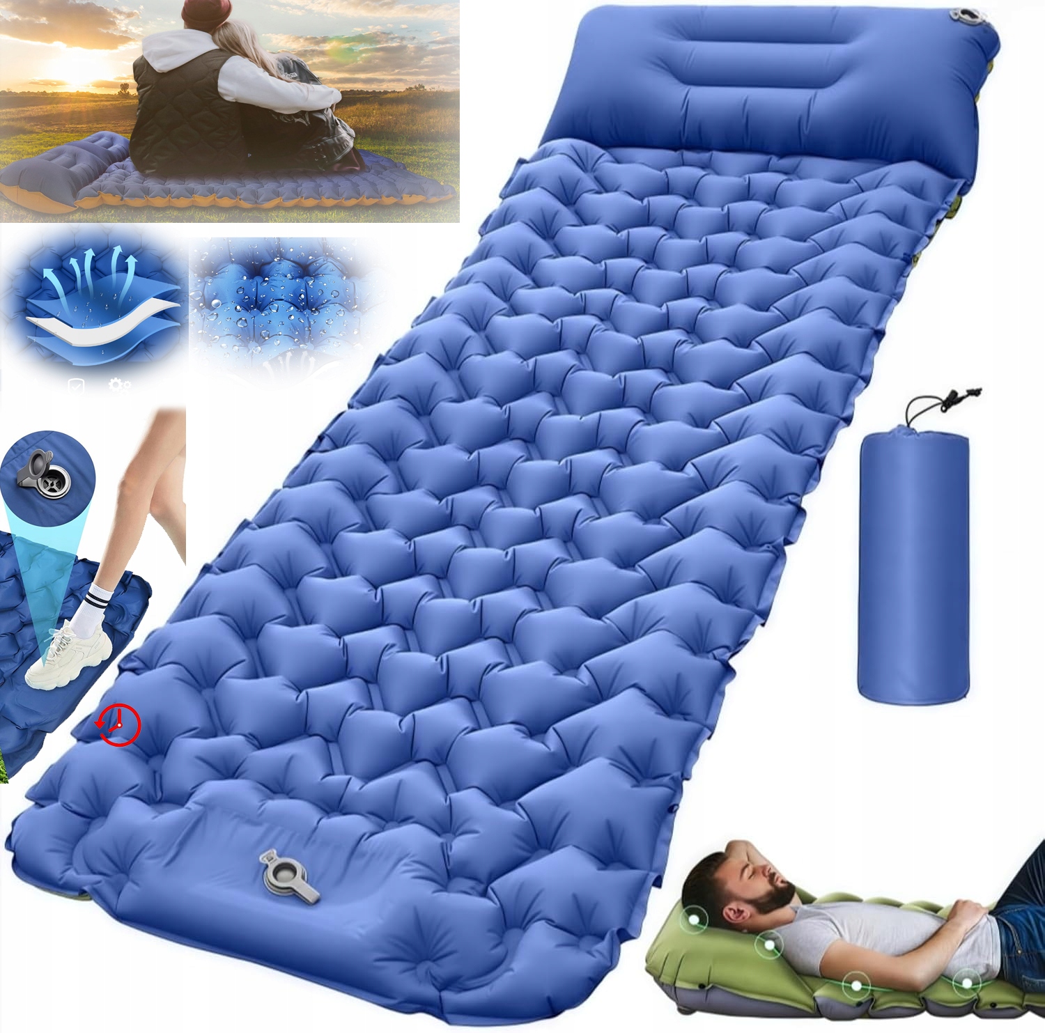Kempingová Podložka, Samonafukovací Kempingová Podložka, Nafukovací Podložka Na Spaní