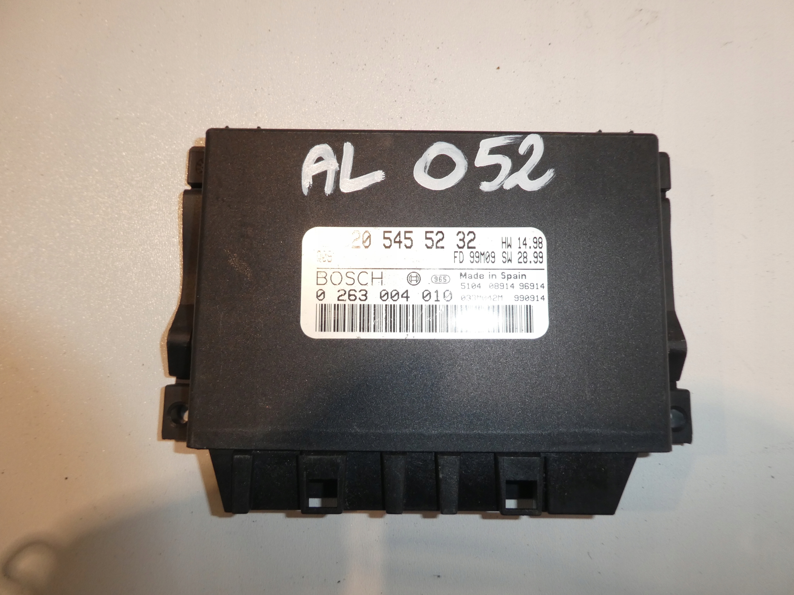module control unit MERCEDES S-KLASA W220 0205455232