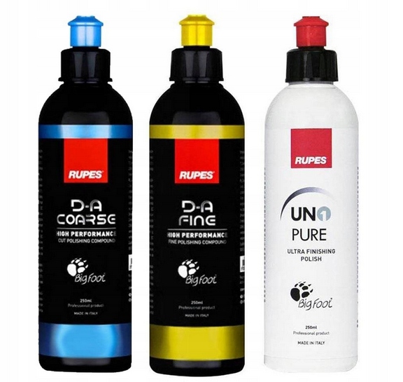 RUPES DA COARSE FINE ULTRA ZESTAW PAST POLERSKICH