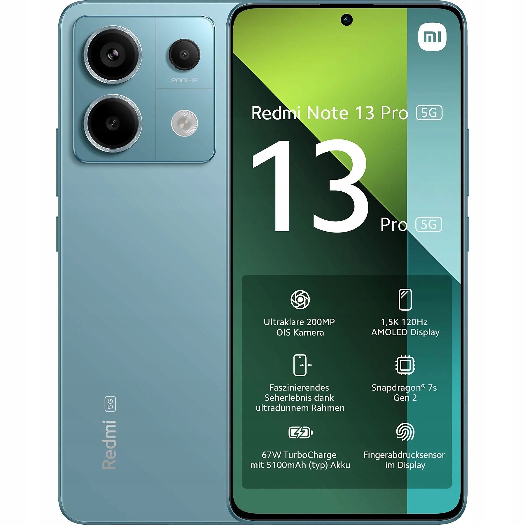 Xiaomi Redmi Note 13 Pro 5G 12/512 GB niebieski