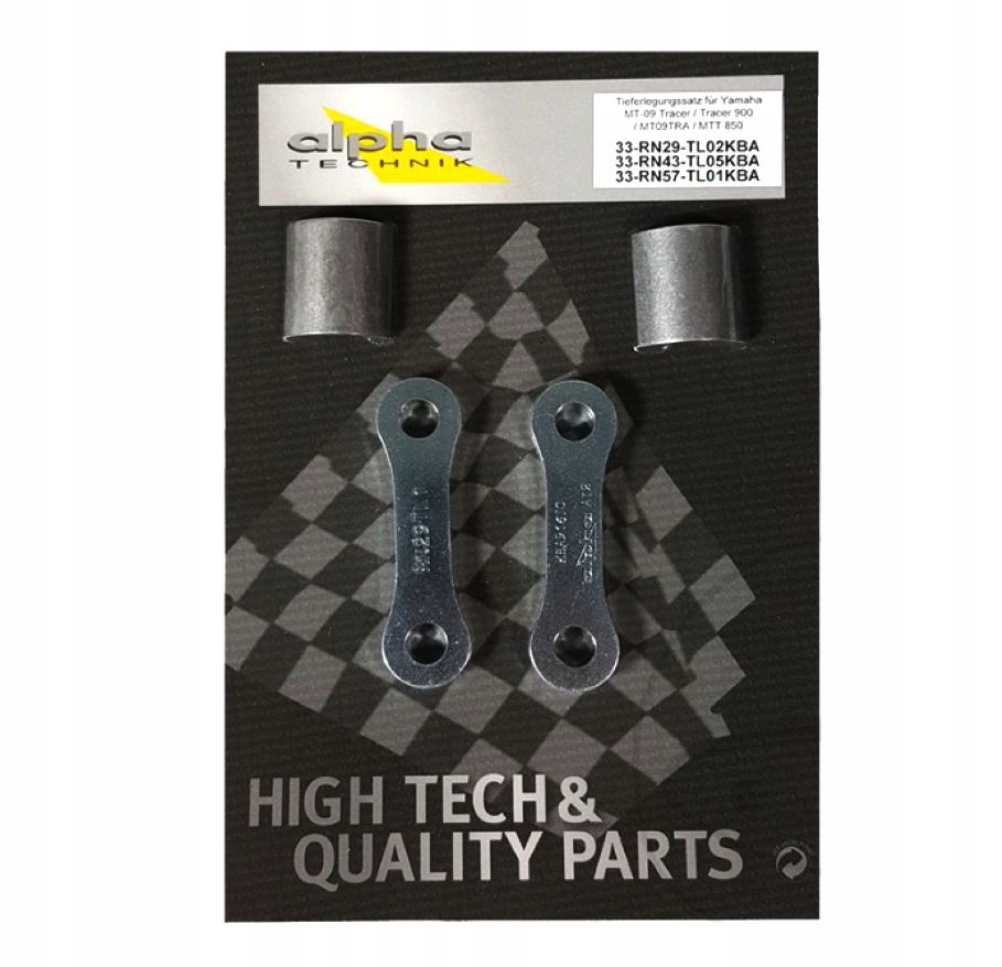 Sada Pro Snížení Zadního Odpružení Yamaha Tracer 900 850 MT09 2017