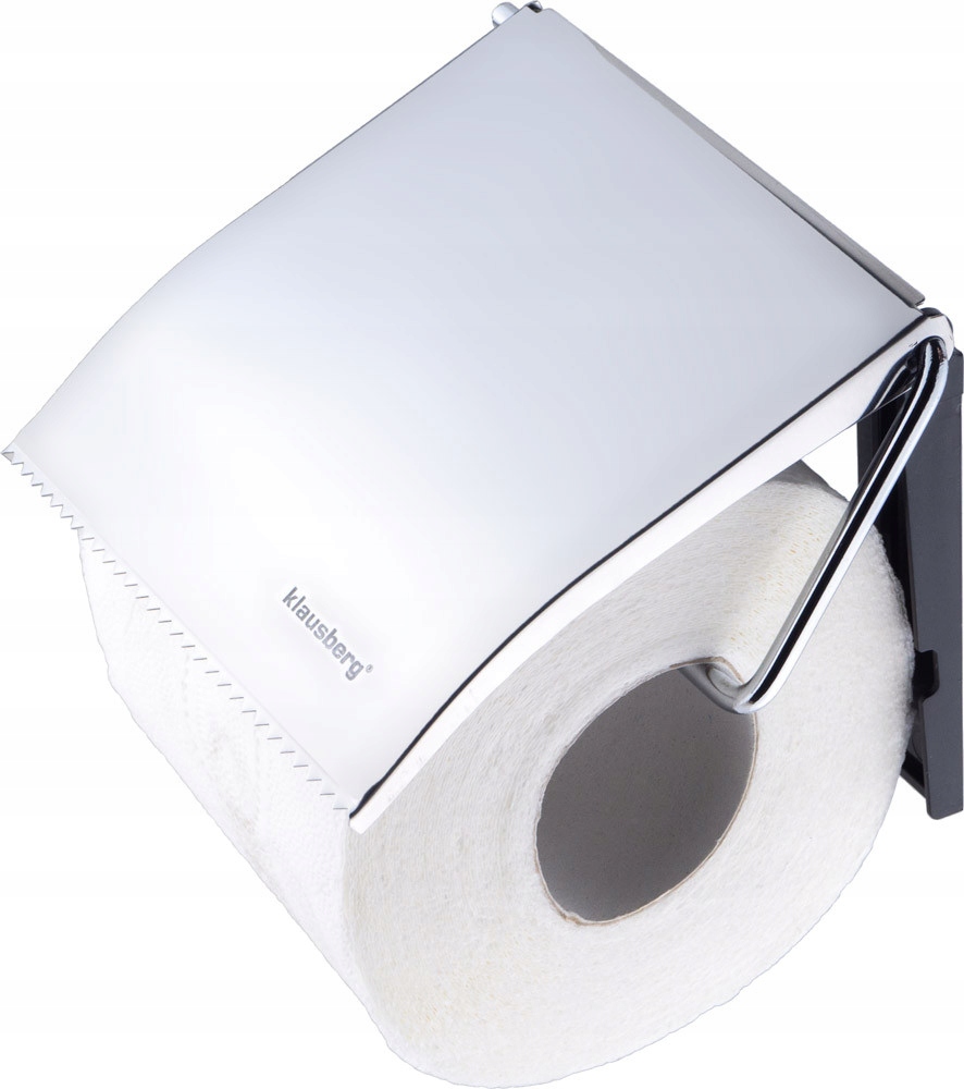 UCHWYT WIESZAK NA PAPIER TOALETOWY WC KLAPKA STAL