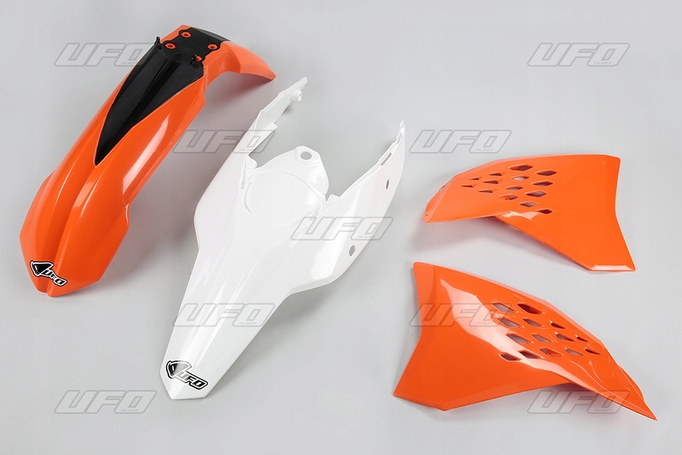 Ufo Sada Plastov Ktm Exc '11 Farba Oem (oranžová/biela) (KT512E999