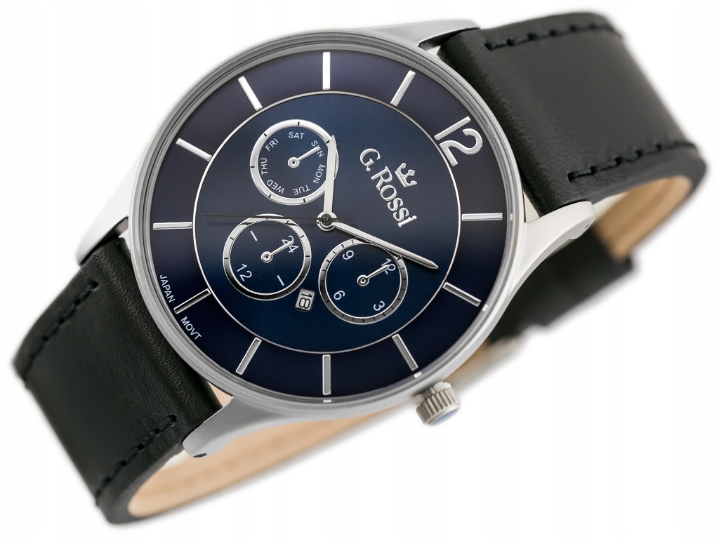 

Zegarek męski G. Rossi zg205b +box +grawer