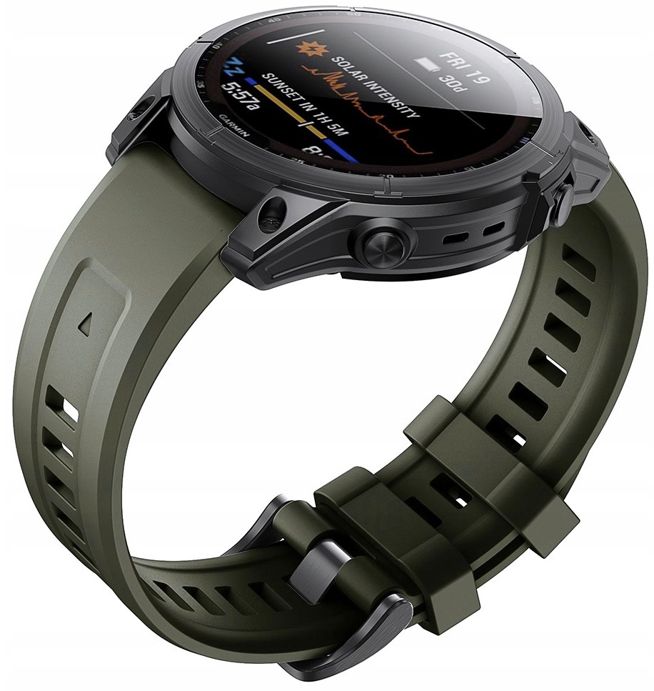 KHAKI Pasek Garmin FENIX 6 PRO (szerokość 22mm) Model Garmin Fenix 6 PRO