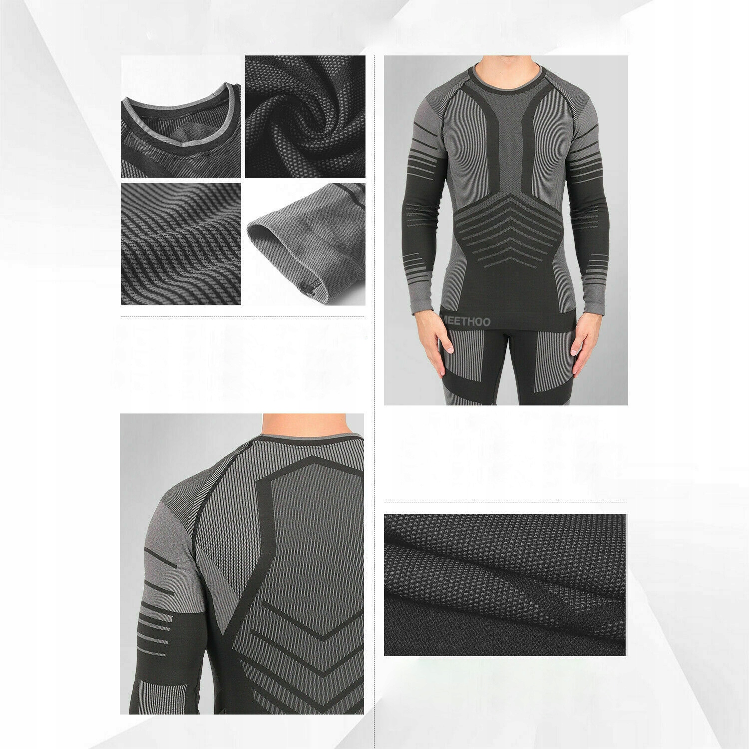 BIELIZNA TERMOAKTYWNA MĘSKA TERMICZNA Komplet Płeć mężczyzna