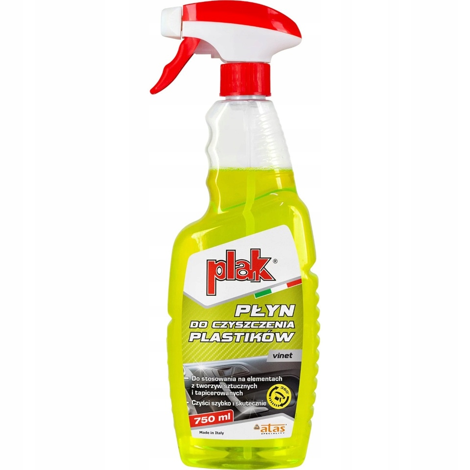 Atas plak Vinet- płyn do czyszczenia plastików spray 750 ml