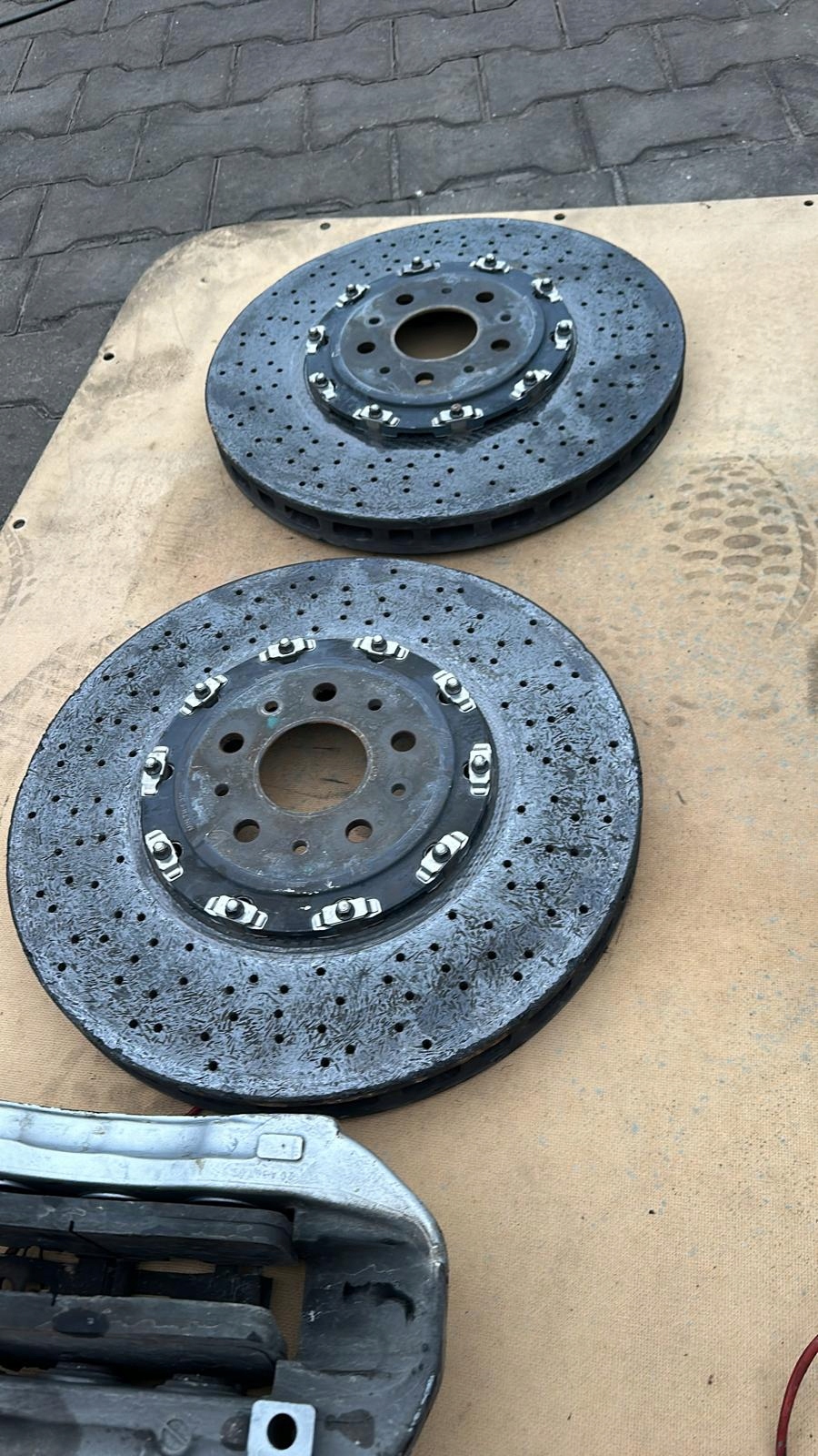 CERAMIKA discs FERRARI F149 CALIFORNIA KOMPLET
